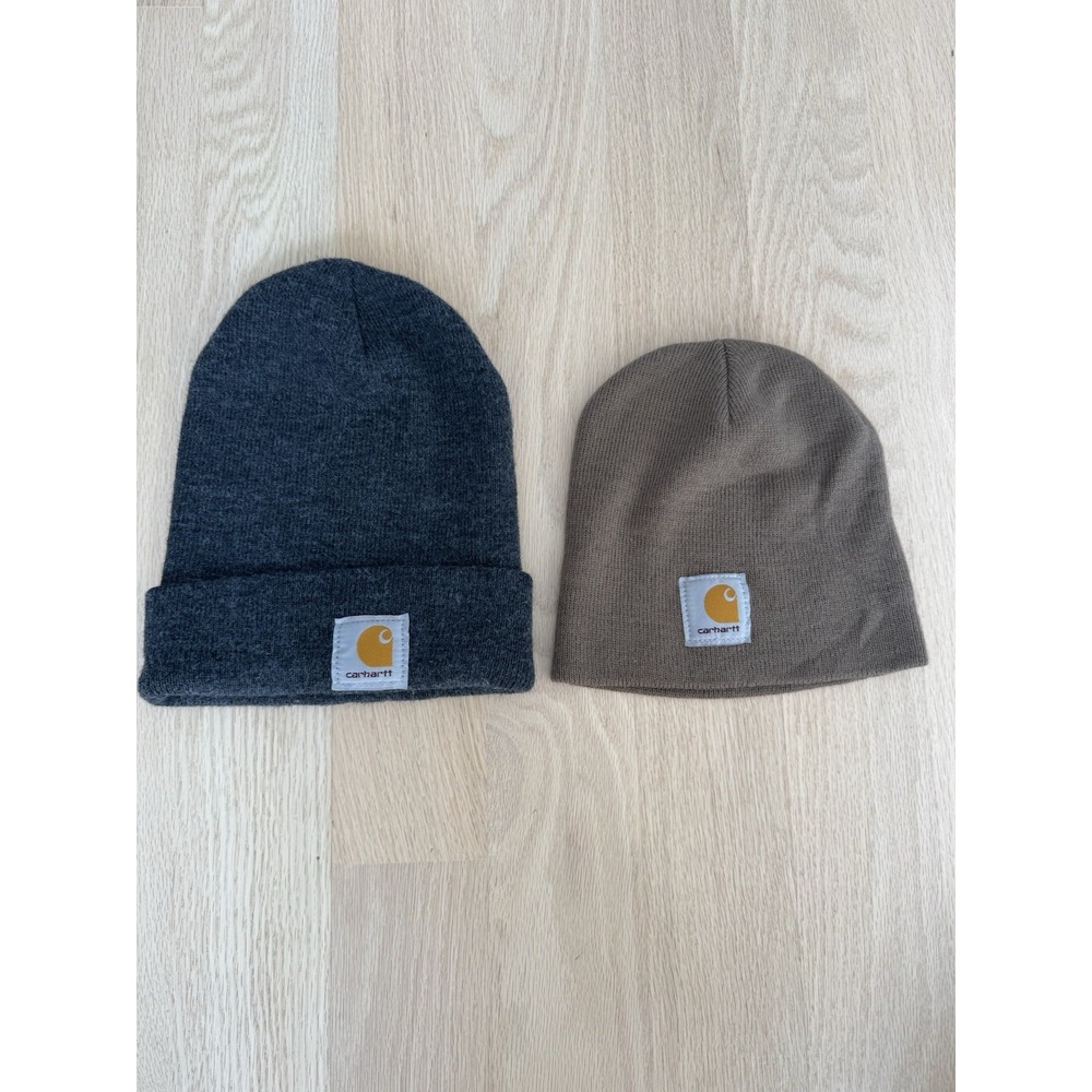 Bundle (2) Carhartt Beanies One Size